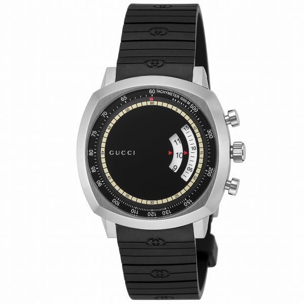 グッチ GUCCI GRIP YA157301 腕時計 メンズ ブラック クオーツ アナログ